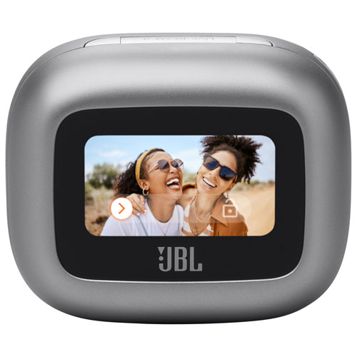 JBL In-Ear Live Beam 3 Noise Cancelling True Wireless Earbuds - Silver