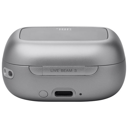 JBL In-Ear Live Beam 3 Noise Cancelling True Wireless Earbuds - Silver