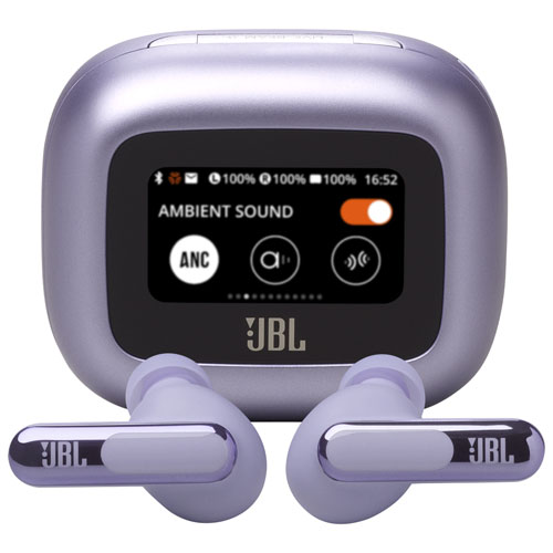 JBL In-Ear Live Beam 3 Noise Cancelling True Wireless Earbuds - Purple