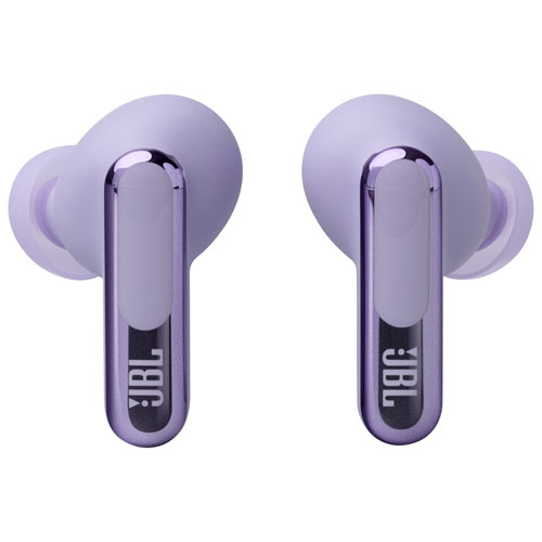 Écouteurs boutons 100 % sans fil à suppression du bruit Live Beam 3 de JBL - Violet