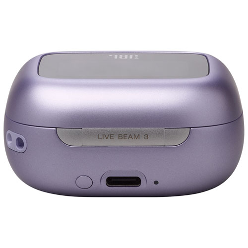 Écouteurs boutons 100 % sans fil à suppression du bruit Live Beam 3 de JBL - Violet