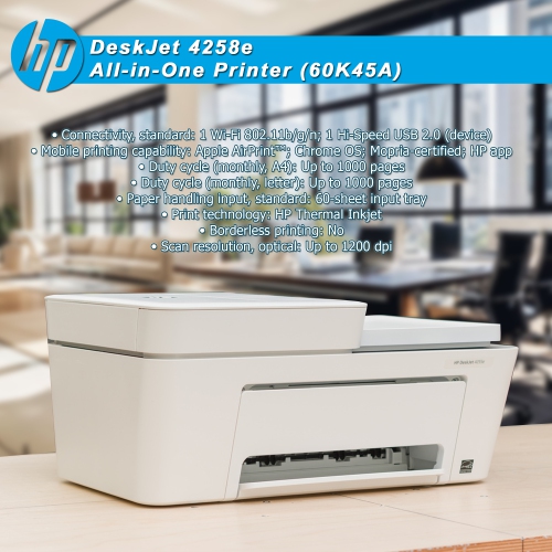 HP DeskJet 4258e All-in-One Printer