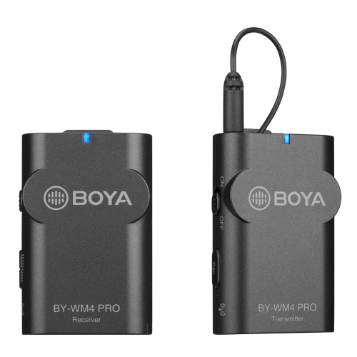 BOYA  Pro Digital Camera-Mount Wireless Omni Lavalier Microphone System (2.4 Ghz)