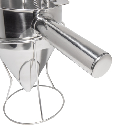 Batter Dispenser | Funnel Dispenser with Stand | Stainless Steel