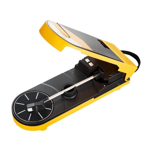 Audio-Technica AT-SB727 Sound Burger Portable Bluetooth Turntable with USB-C Charging and up to 12 Hours of Spinning (Bonus Gadget Cleaner Included)