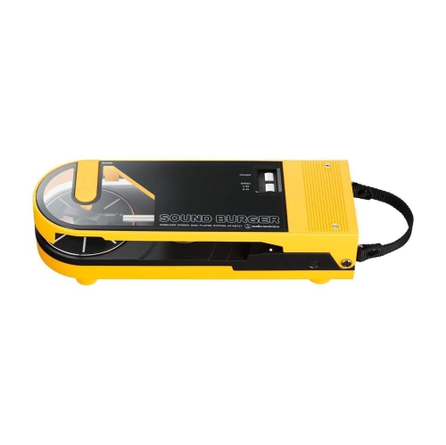 Audio-Technica AT-SB727 Sound Burger Portable Bluetooth Turntable with USB-C Charging and up to 12 Hours of Spinning (Bonus Gadget Cleaner Included)