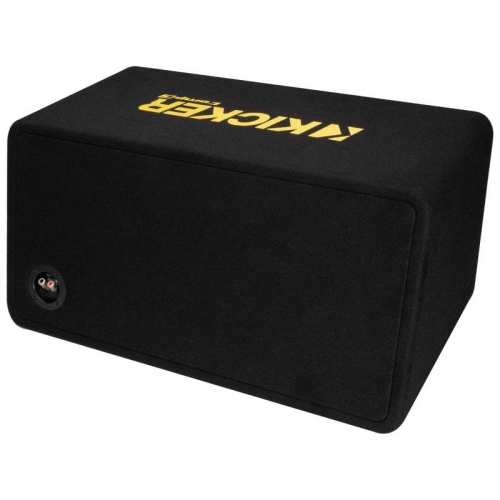 Kicker 50DCWC102 Dual CompC 10-inch Subs in Vented Enclosure, 2-Ohm, RoHS Compliant