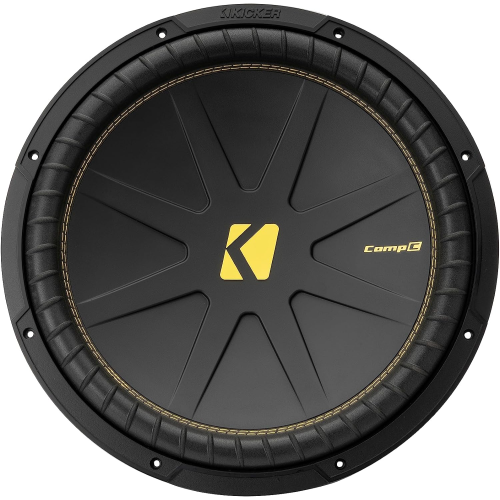 Kicker 50CWCS104 – haut-parleur d’extrêmes graves CompC de 10 po, SVC, 4&nbsp;Ohm, compatible RoHS