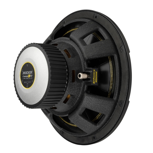 Kicker 50CWCS104 – haut-parleur d’extrêmes graves CompC de 10 po, SVC, 4 Ohm, compatible RoHS