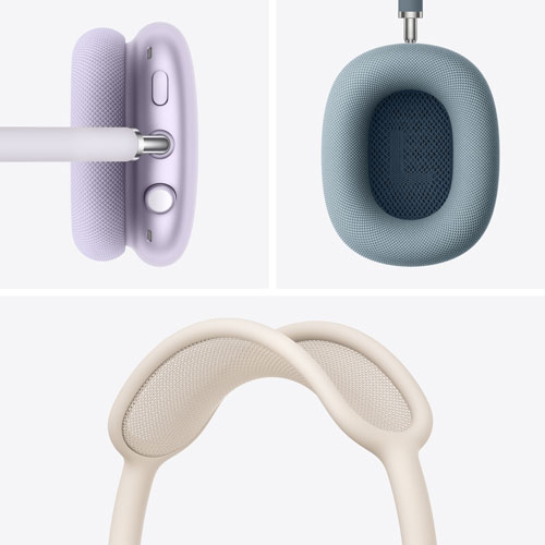 Casque d'écoute Bluetooth à suppression du bruit AirPods Max d'Apple - Violet