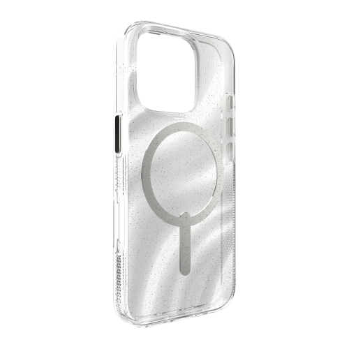 ZAGG Milan Snap iPhone 16 Pro Fitted Hard Shell Case - Translucent/Silver