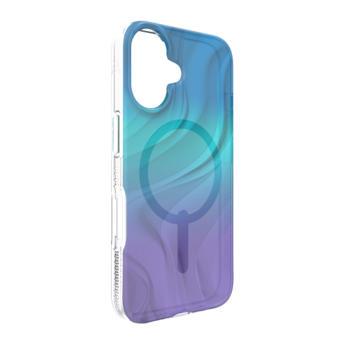 ZAGG Milan Snap iPhone 16 Fitted Hard Shell Case - Translucent/Blue