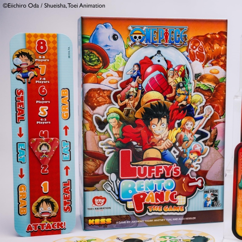 KESS One Piece: Luffy's Bento Panic 3-9 players, ages 8+, 30-45 minutes