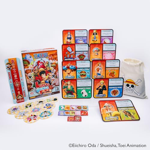 KESS One Piece: Luffy's Bento Panic 3-9 players, ages 8+, 30-45 minutes
