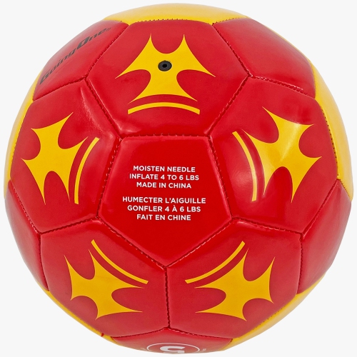 Going One All-Weather Soccer Ball - Training Ball with Machine-Sewn PVC Cover; Sizes 4 and 5
