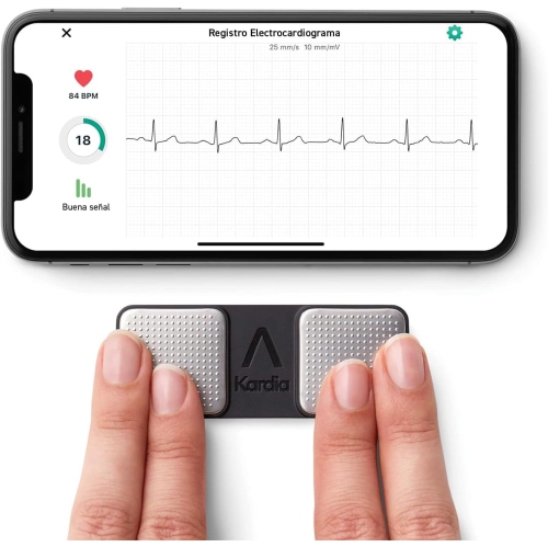 KardiaMobile ECG Monitor | Wireless Personal ECG Device | Detect AFib from home in 30 seconds