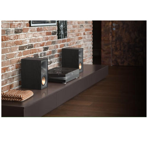 Boîte ouverte : Haut-parleurs d'étagère à deux voies de 5,25 po avec Bluetooth R-50pm Reference de Klipsch