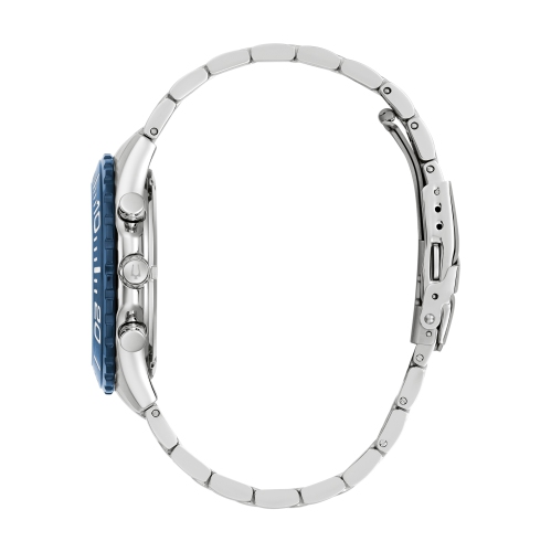 Bulova Mens Quartz Watch 42mm Two-Tone Stainless Steel Case and Bracelet with Blue Dial