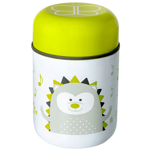 bbluv Food Thermal Food Container with Spoon - Lime