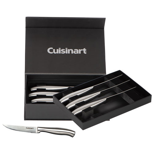 Cuisinart Stainless Steel 8-Piece Knife Set with Gift Box - Black