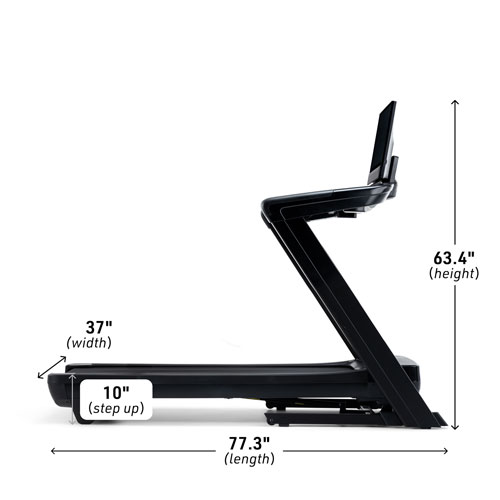 Tapis roulant Commercial 2450 de NordicTrack avec écran tactile pivotant de 24 po