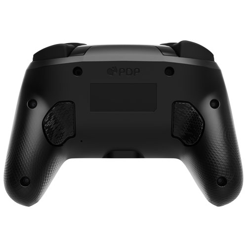 Manette de jeu sans fil Afterglow Wave RVB de PDP pour Switch - Noir