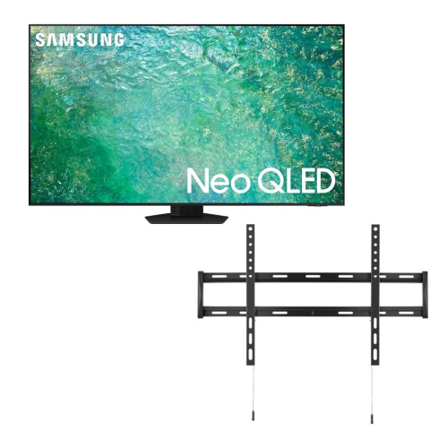 SAMSUNG  75-Inch Class Neo Qled 4K Qn85C Series Neo Quantum HDr, Dolby Atmos, Object Tracking Sound- [Qn75Qn85Cafxzc] With Wall Mount