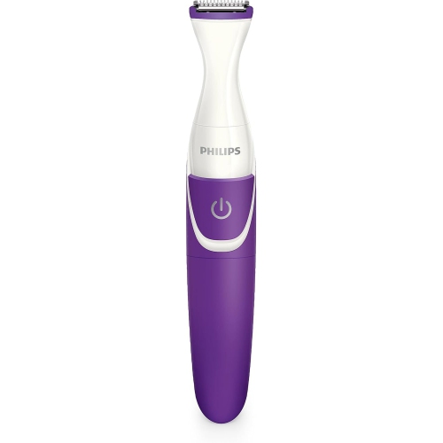 Philips - Cordless Bikini Trimmer for Women with Accessories and Carrying Pouch, Purple