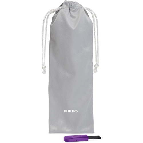 Philips - Cordless Bikini Trimmer for Women with Accessories and Carrying Pouch, Purple