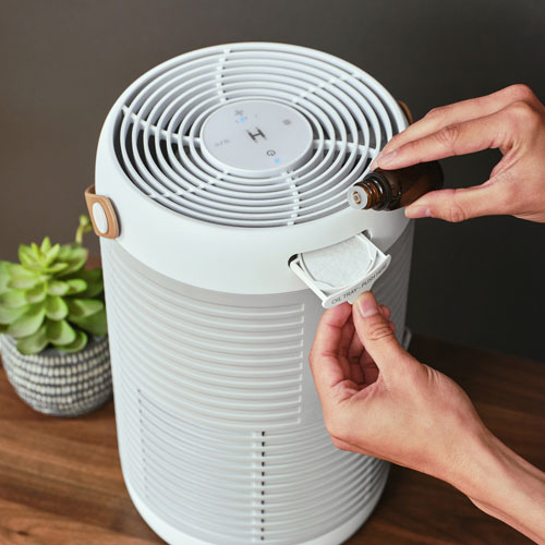 HoMedics TotalClean T100 3-in-1 Smart Air Purifier with HEPA Filter