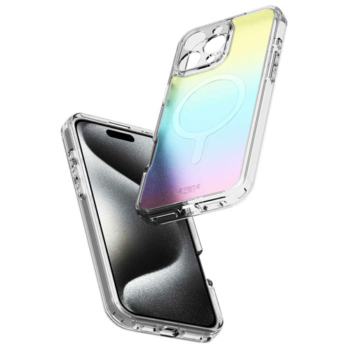 Étui rigide ajusté Frost Cosmic d'Avana avec MagSafe pour iPhone 16 Pro Max - Violet