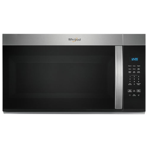 Whirlpool Over-The-Range Microwave - 1.7 Cu. Ft. - Fingerprint Resistant Stainless Steel