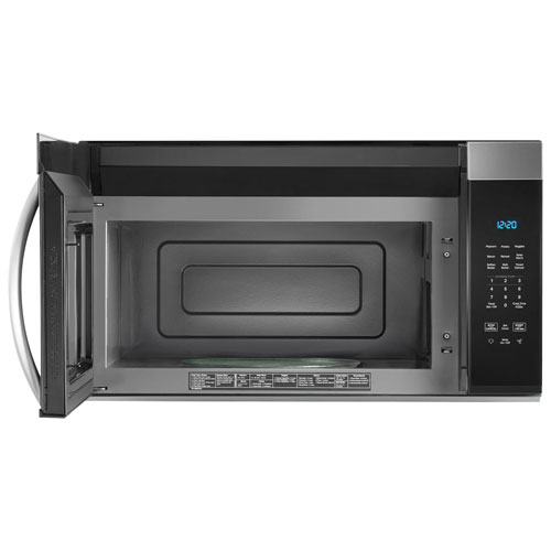 Whirlpool Over-The-Range Microwave - 1.7 Cu. Ft. - Fingerprint Resistant Stainless Steel