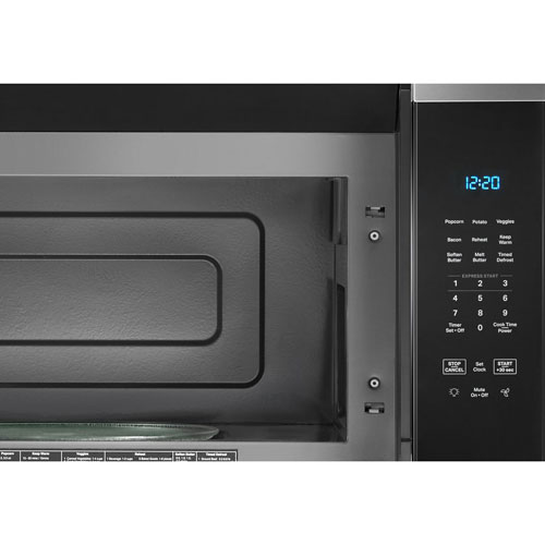 Whirlpool Over-The-Range Microwave - 1.7 Cu. Ft. - Fingerprint Resistant Stainless Steel