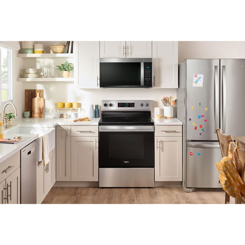 Whirlpool Over-The-Range Microwave - 1.7 Cu. Ft. - Stainless Steel
