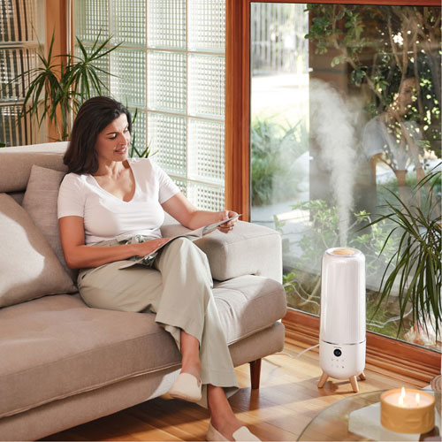 Humidificateur à ultrasons et à vapeur froide TotalComfort Deluxe de HoMedics