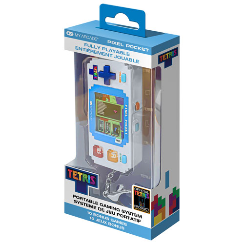 UNI Tetris Pixel Pocket Portable Gaming System