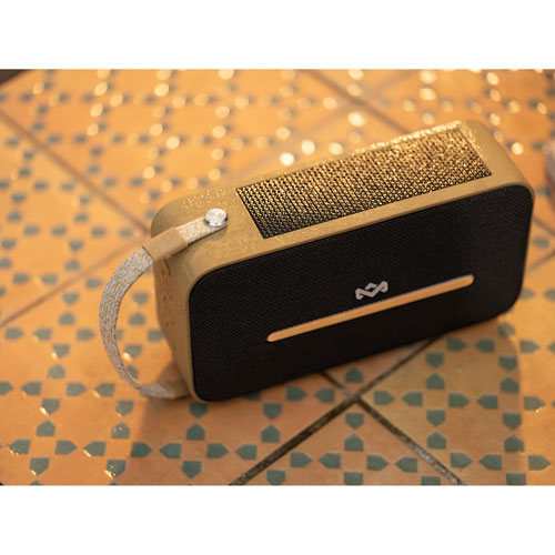 House Of Marley Rise Up Solar Waterproof Bluetooth Wireless Speaker - Black