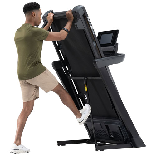 NordicTrack T Series 10 Treadmill with 10" Tilting Touchscreen Display