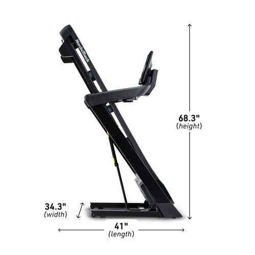 Tapis roulant Série T 10 de NordicTrack avec écran tactile inclinable de 10 po