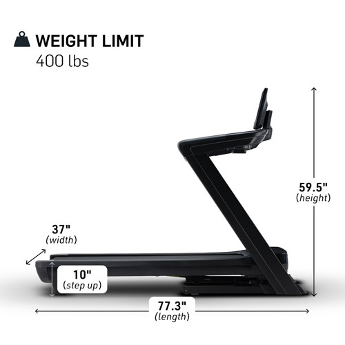 NordicTrack Commercial 1750 Treadmill with 16" Pivoting Touchscreen Display
