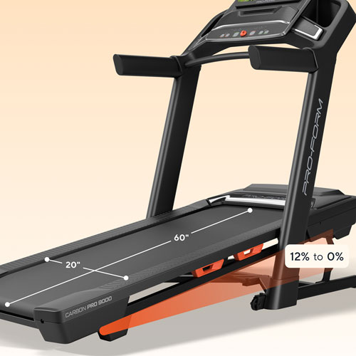 ProForm Carbon Pro 9000 Treadmill with 16" Touchscreen Display
