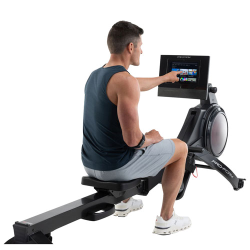 ProForm Carbon Pro10 Rower with 10" Touchscreen Display