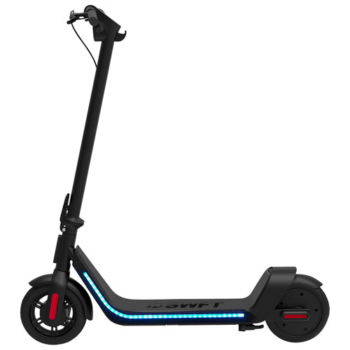 Trottinette électrique EX1 de SWFT avec lumières de sécurité - Noir - Exclusivité de Best Buy