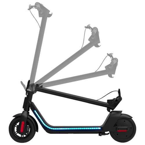 Trottinette électrique EX1 de SWFT avec lumières de sécurité - Noir - Exclusivité de Best Buy