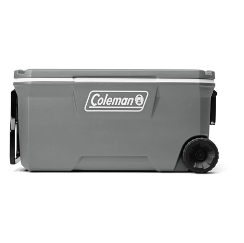 COLEMAN  - 100 Qt Wheeled Cooler 6-Day Ice Retention - In Gray Awesome great big looking cooler !!!