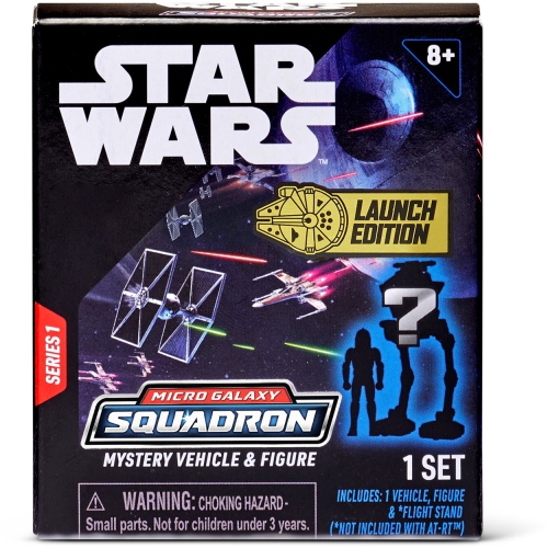 Star Wars Micro Galaxy Squadron Scout Class Mystery Packs - Assorted 2.5-Inch Scout Class Vehicle with 1-Inch Micro Figure Accessory