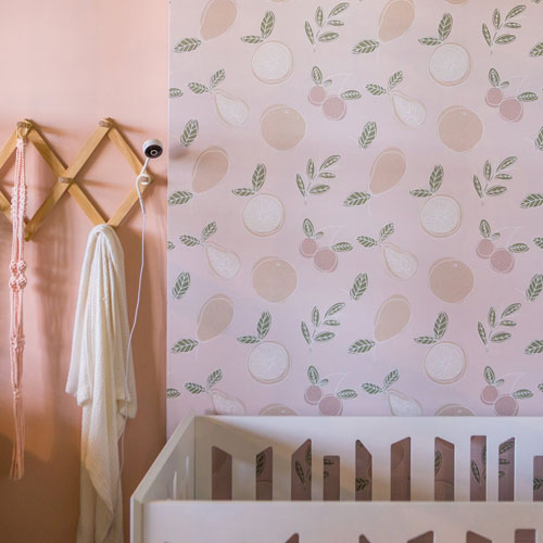 Interphone de surveillance vidéo HD Wi-Fi Viyu de bbluv avec vision nocturne et zoom