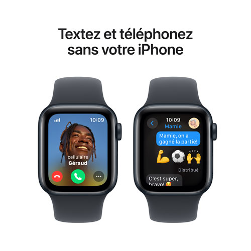 Apple Watch SE (GPS + Cellular) 40mm Midnight Aluminum Case Apple Watch SE (GPS + Cellular) 40mm Midnight Aluminum Case