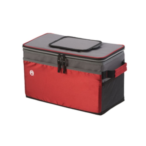 Coleman - 36 Can Collapsible Cooler - Red